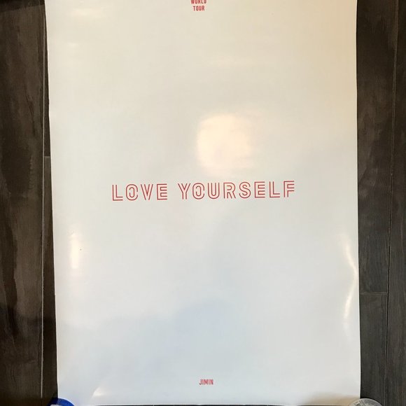 Limited Edition Official BTS Merch Giant Posters Love Your Self Tour Posters - Picture 5 of 5
